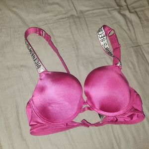 Victorias Secret Pink Push-Up Bra with Molded Cups